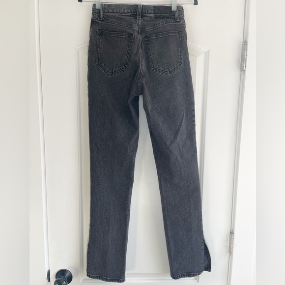 Abercrombie & Fitch 90s High Rise Ankle Split Jeans - 25R - Picture 3 of 4